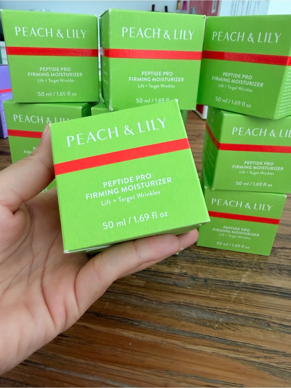 Peach & Lily Peptide Pro Firming Moisturizer - Green